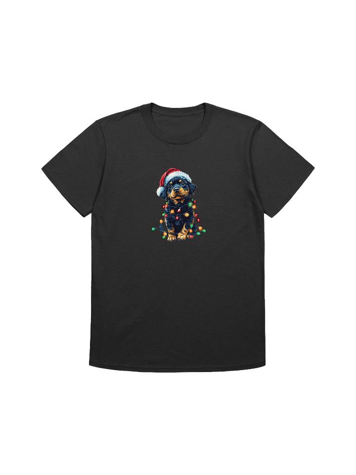 Rottweiler Puppy Christmas Unisex T-Shirt product image (1)