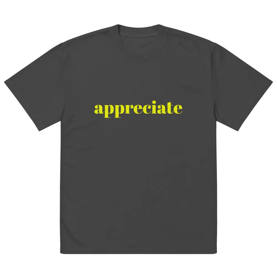 Premium Oversized Faded T-Shirt product image (2)
