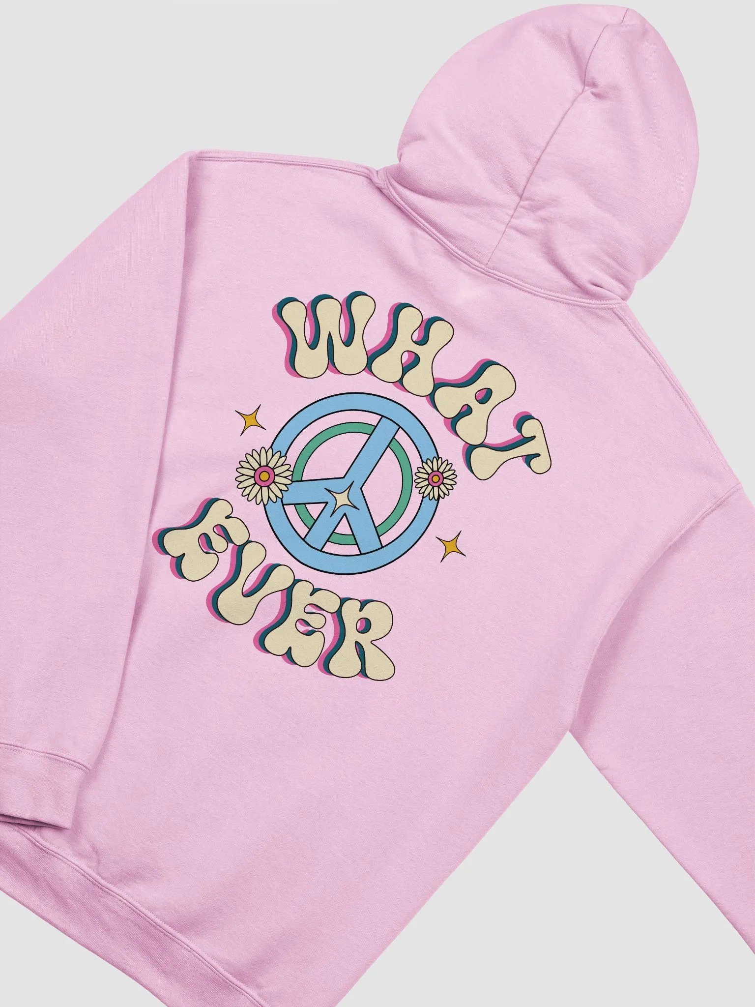 What Ever Hoodie - Light Pink product image (4)