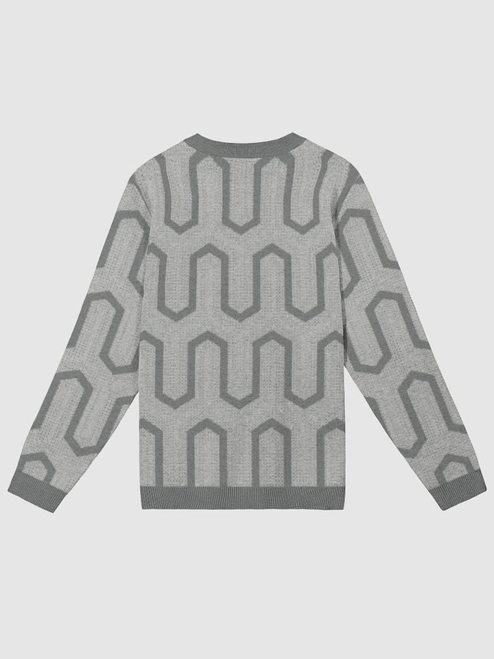 Geometric Mosaic Jacquard Crewneck product image (8)