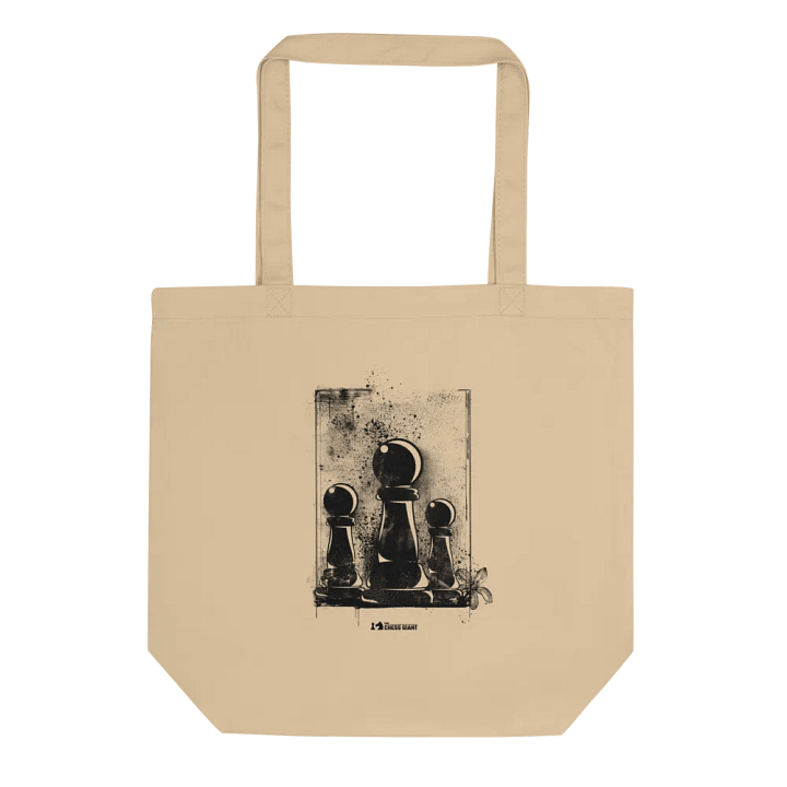 Grunge Chess: Pawn Trio tote bag product image (1)