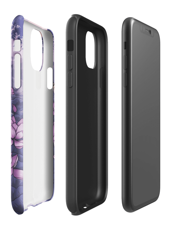 Bengal Tiger Lotus - Tough Phone Case product image (93)