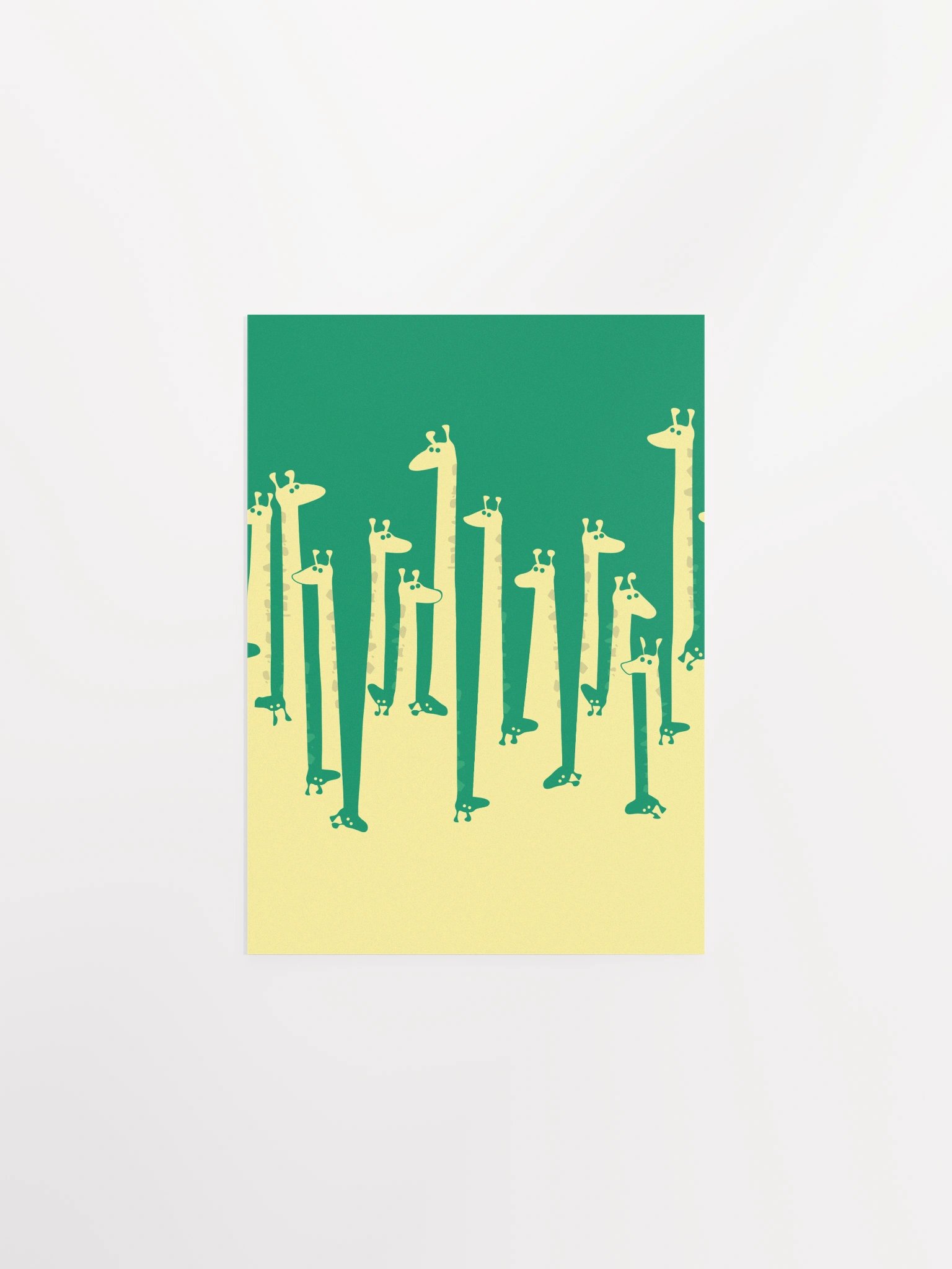 Giraffe dream art print product image (2)