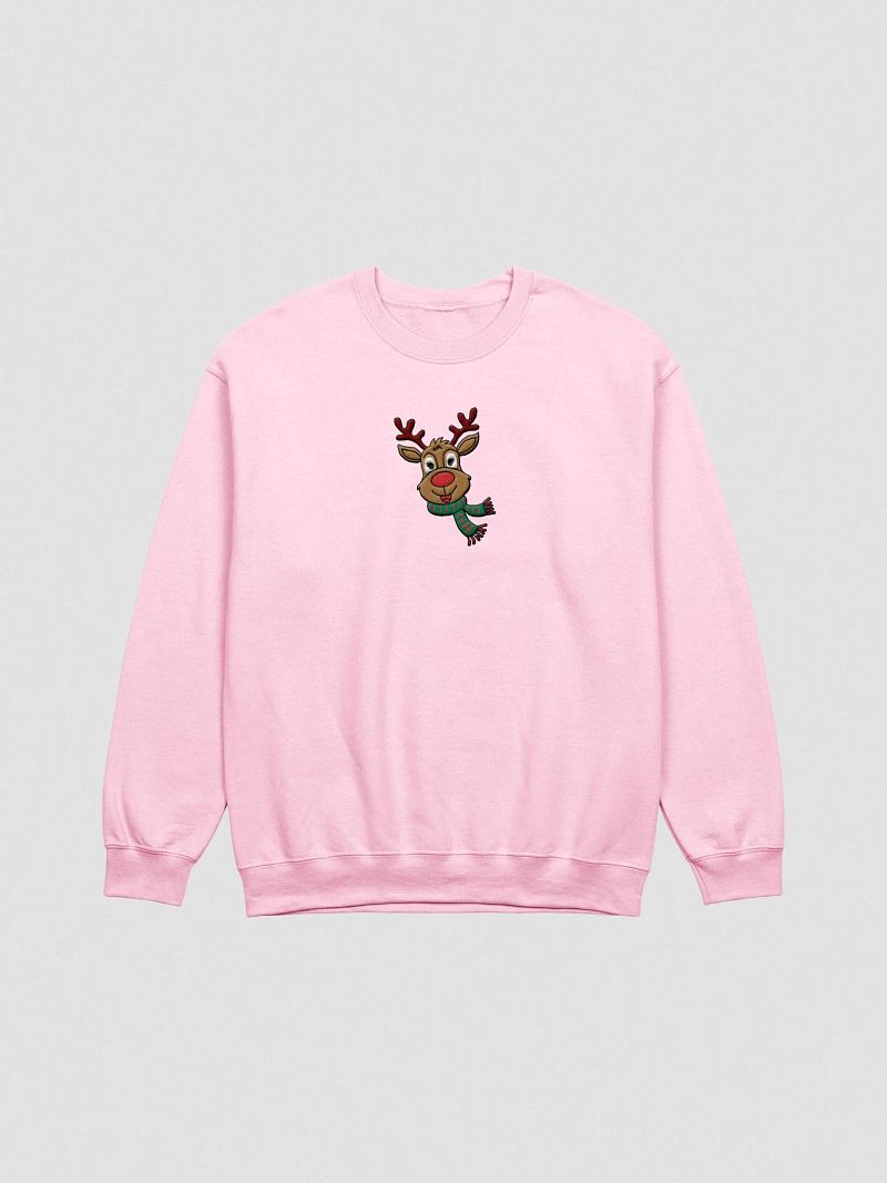 Christmas Reindeer Sweatshirt | Embroidered Edition
