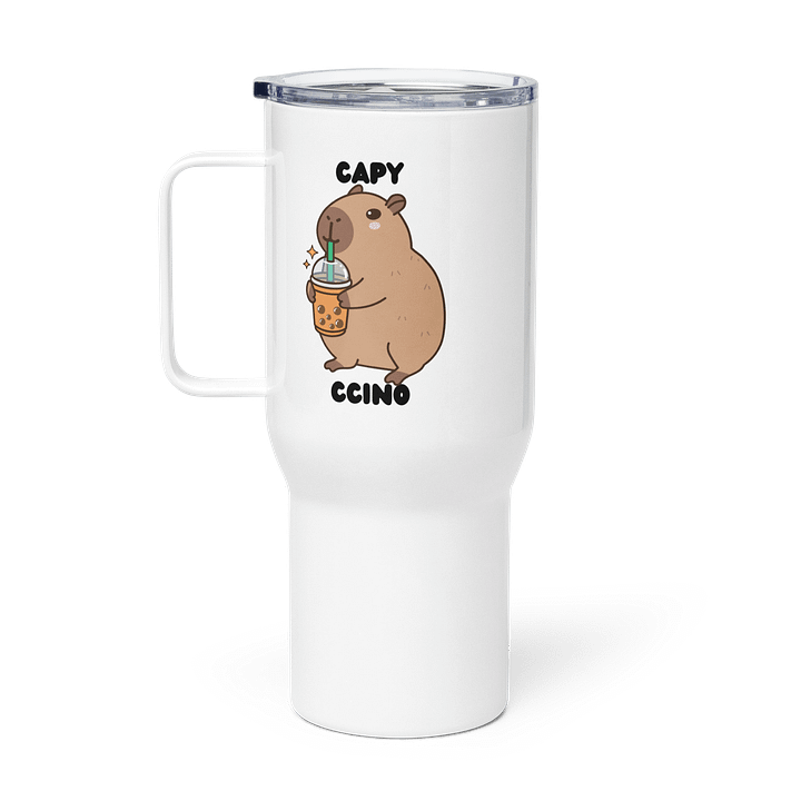 Cute Capybara Travel Mug product image (1)