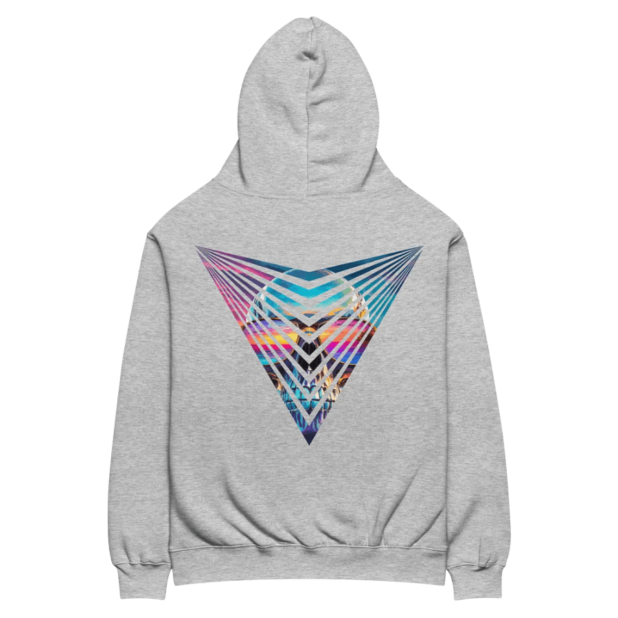 VACIO Skull Vortex Logo Premium Relaxed Fit Hoodie product image (4)