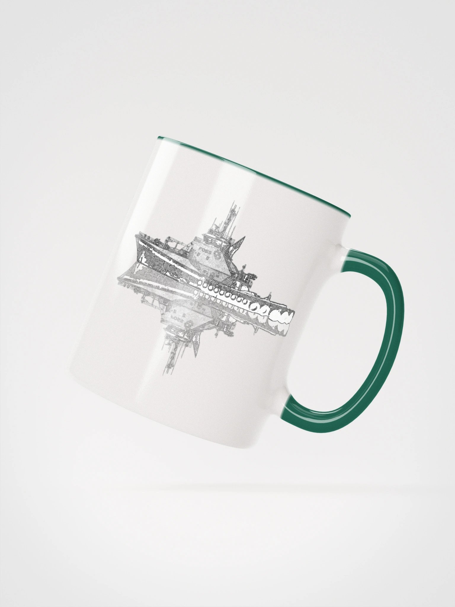 Tug Garth Foss and reflection Mug 11oz & 15oz product image (18)