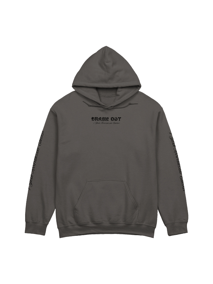 CRASH OUT HOODIE ONE YEAR ANNIVERSARY product image (1)