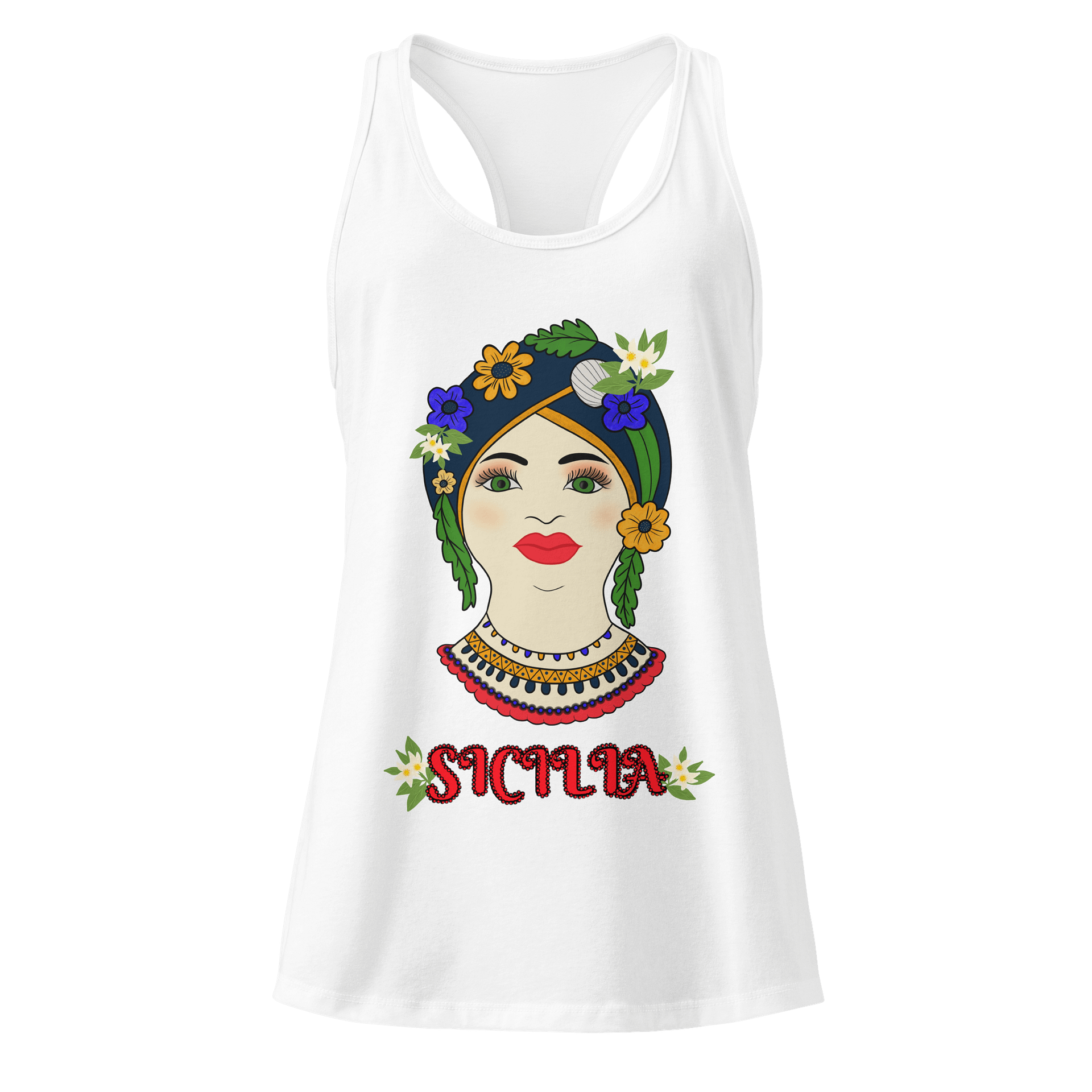 Testa di Moro Racerback Tank product image (25)