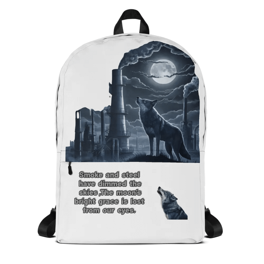 Lunar Lament All-Over Print Backpack product image (5)