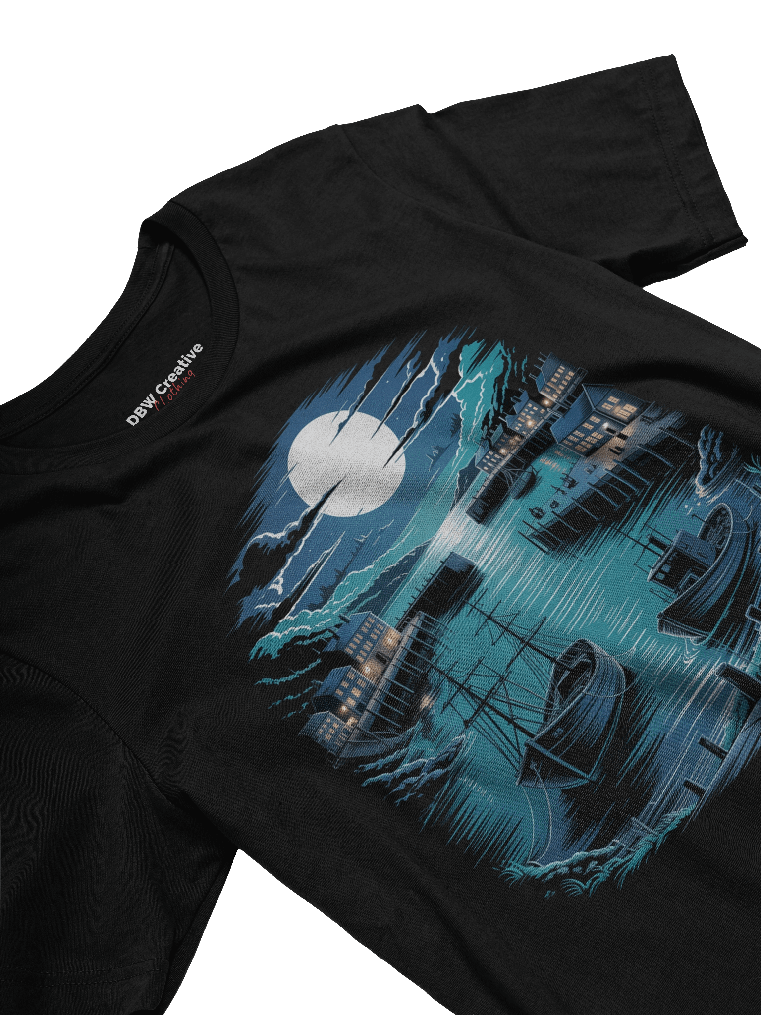 Moonlight Harbour T-Shirt product image (3)
