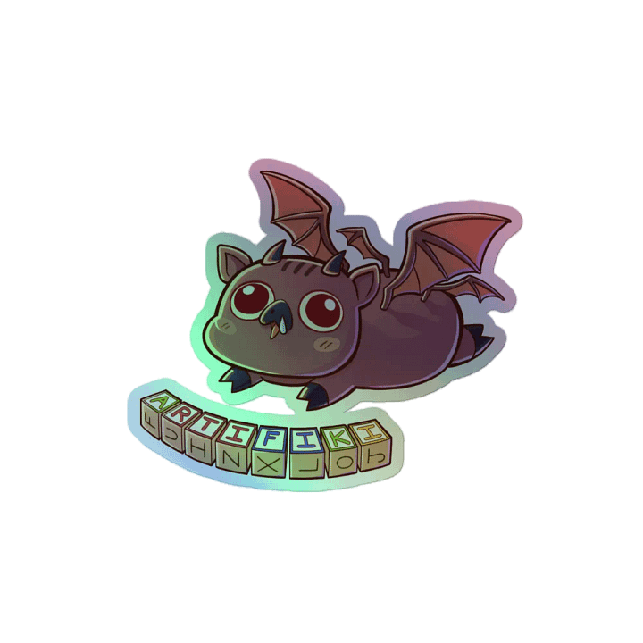 Mr Wawa Holo Sticker ARTIFIKI product image (2)