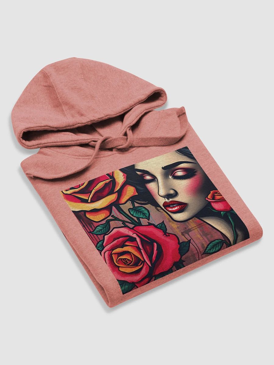 Rose colored glasses, Cozy Cotton Blend Unisex Hoodie product image (5)