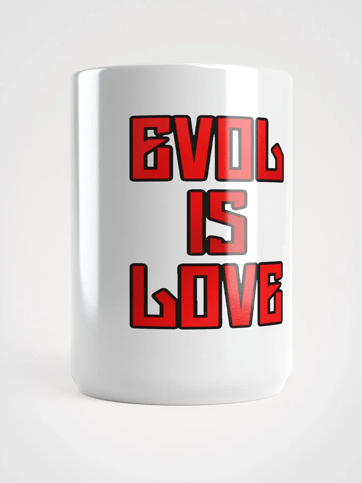 Evol Is Love White Mug product image (2)