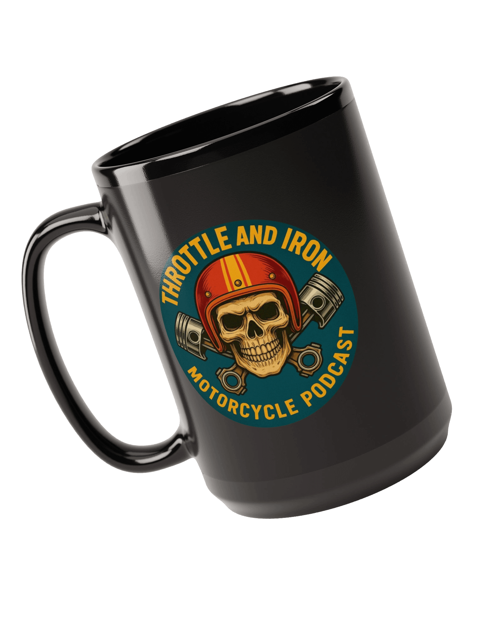 Throttle and Iron Motorcycle Podcast Mug product image (3)