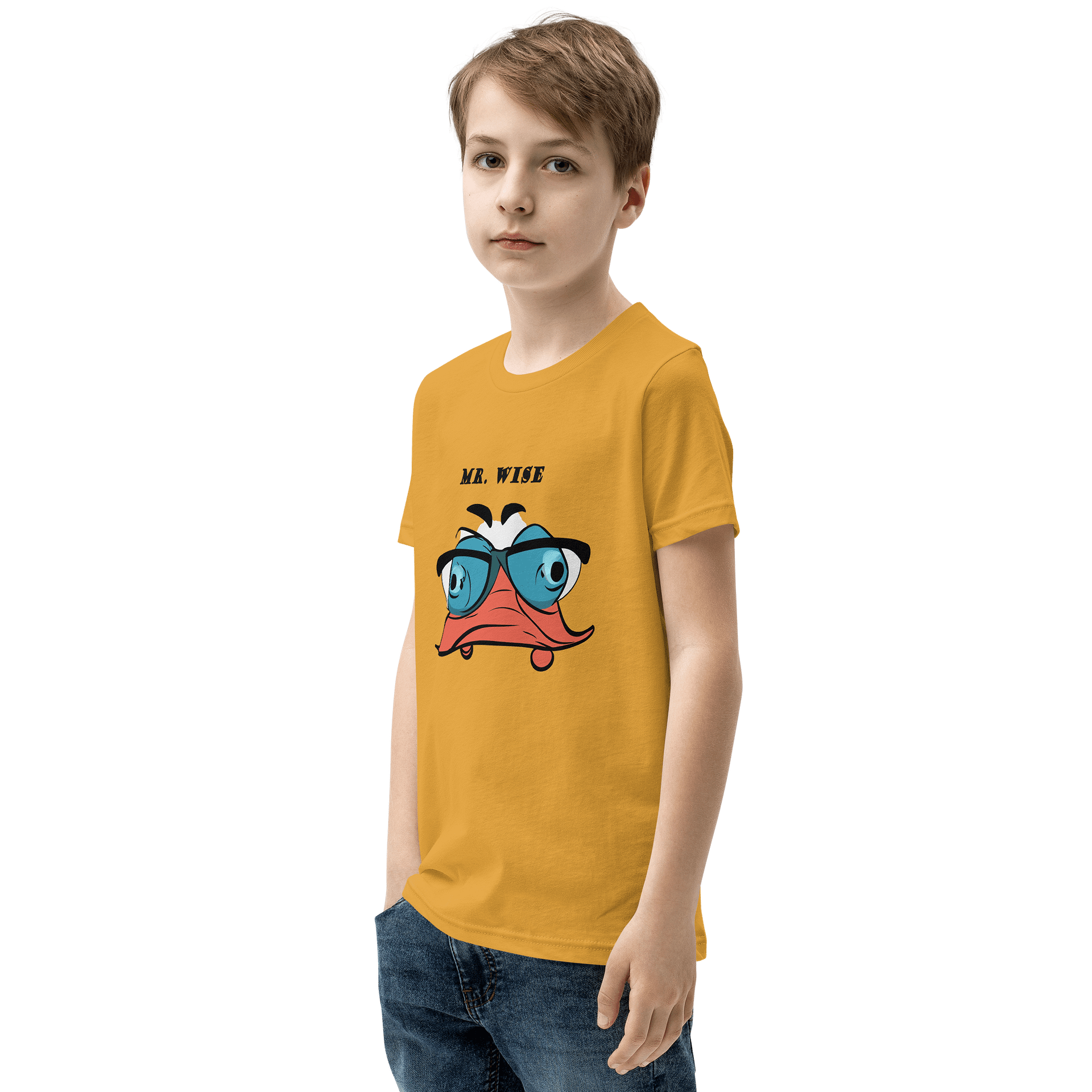Mr. Wise Bella Youth Short Sleeve Cotton T-Shirt product image (3)