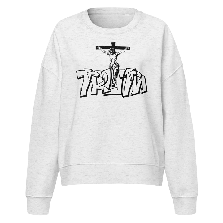 Truth Jesus on the cross sweatshirt women product image (1)