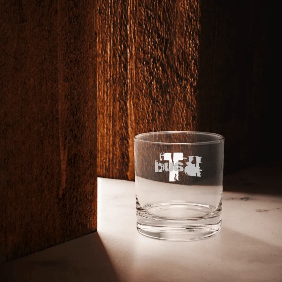 BaudT Logo Rocks Glass product image (12)