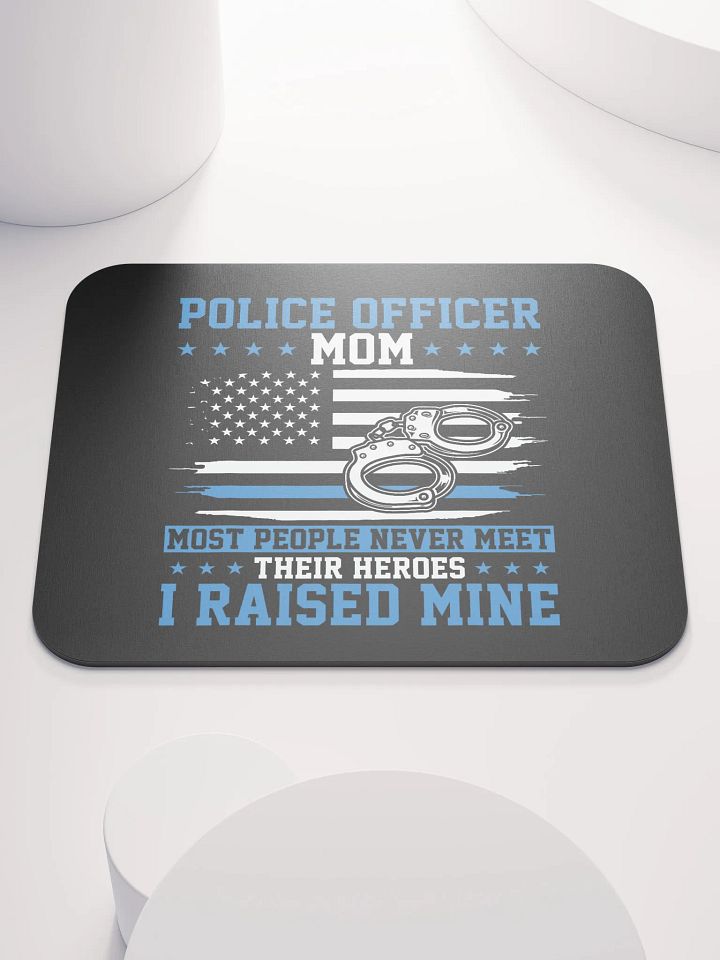 Police Officer Mom - Mouse Pad product image (1)