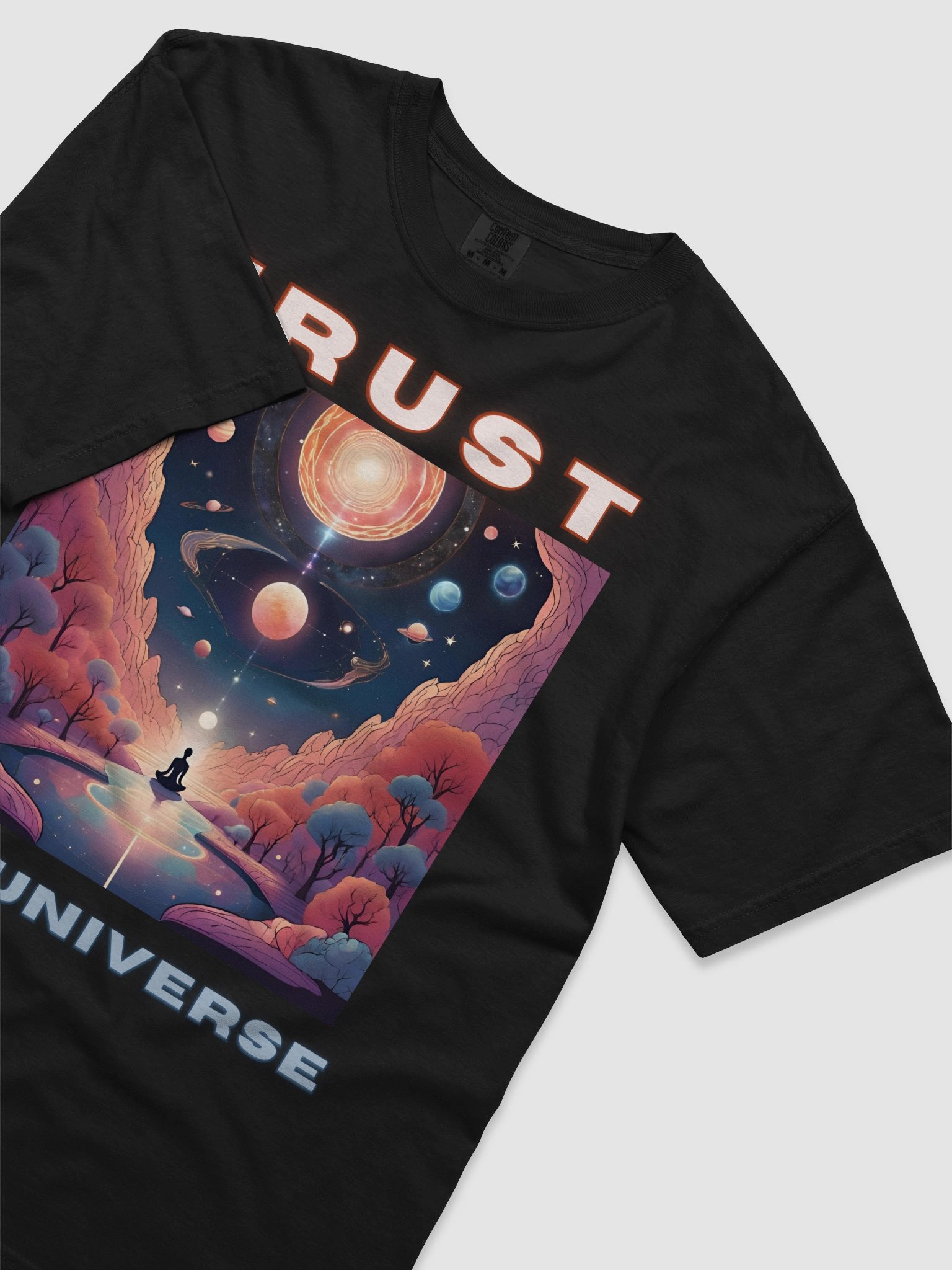 Trust the Universe Meditation T-Shirt product image (40)