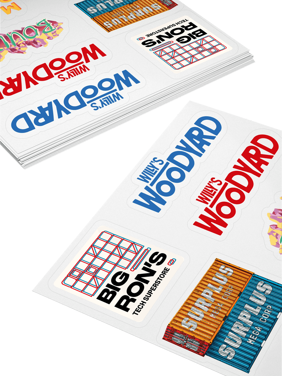 Stickers of Magic Mountain Row product image (4)
