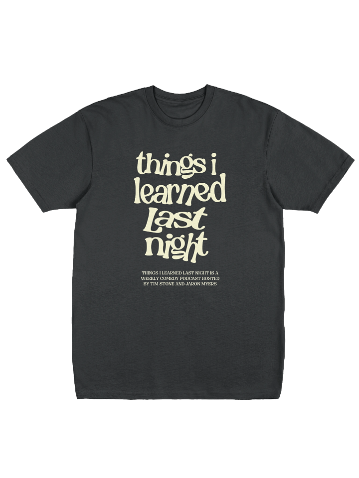 Retro Font Tee product image (1)
