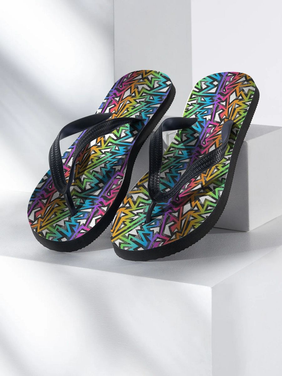 Rainbow Sparkle | Unisex Flip-Flops product image (1)