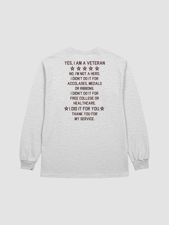 Veteran - Long Sleeve Tee product image (24)