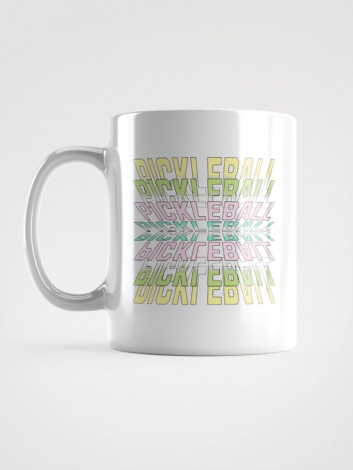 Pickleball Stacked Vibrant Paradise Mug product image (1)