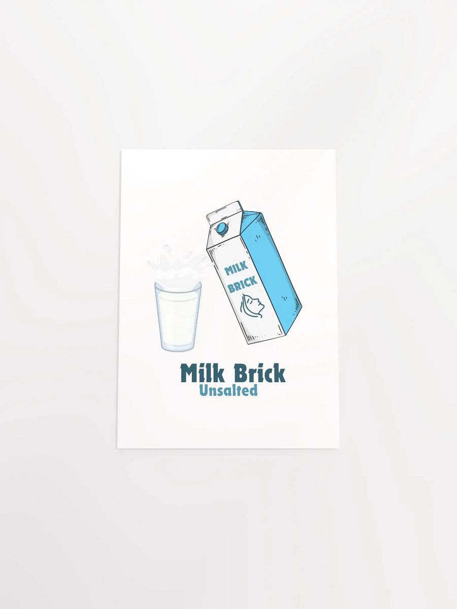 Milk Bricks Poster product image (48)