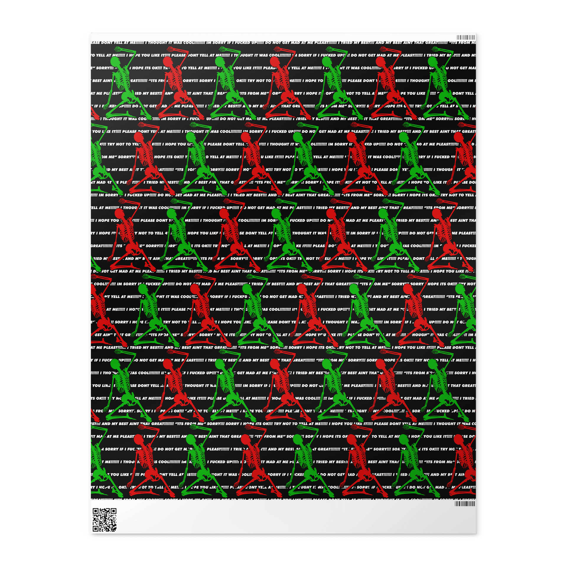 PLEASE DONT YELL AT ME!!! WRAPPIN PAPER product image (2)