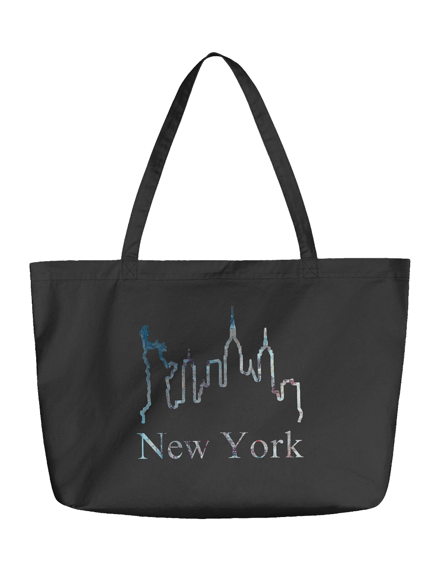 Stylized New York Skyline Tote product image (1)
