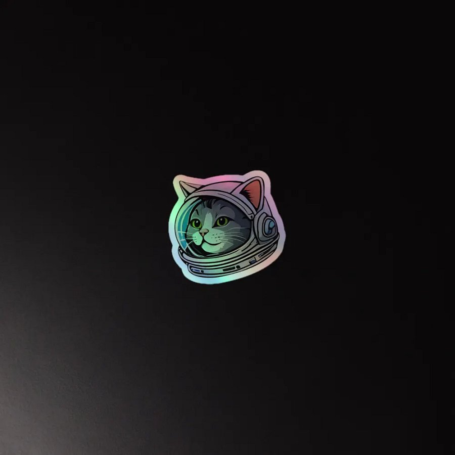 AstroCat Holographic Sticker Sheet product image (4)
