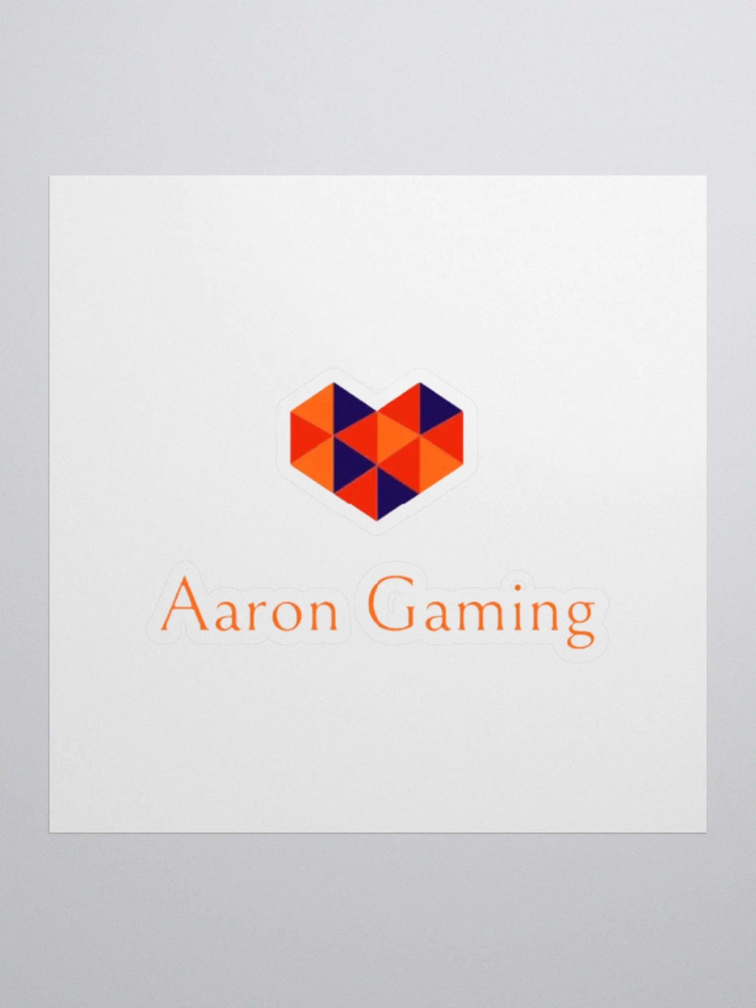 Classic Aaron Gaming Stickers product image (1)
