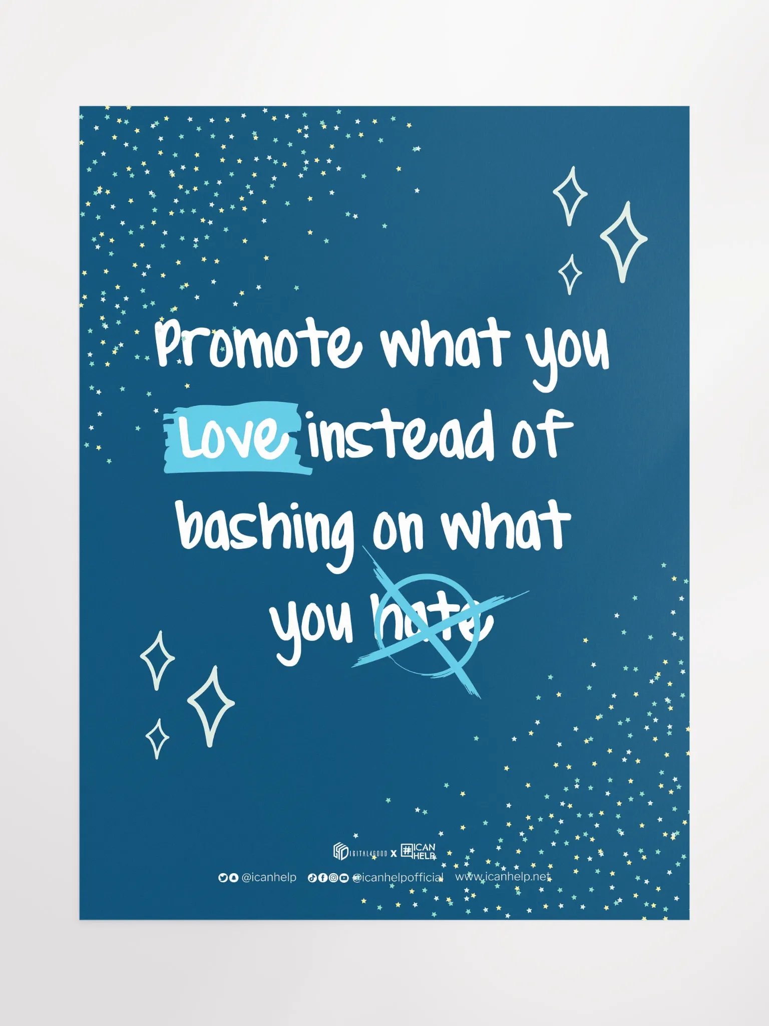 Promote What You Love Poster product image (1)