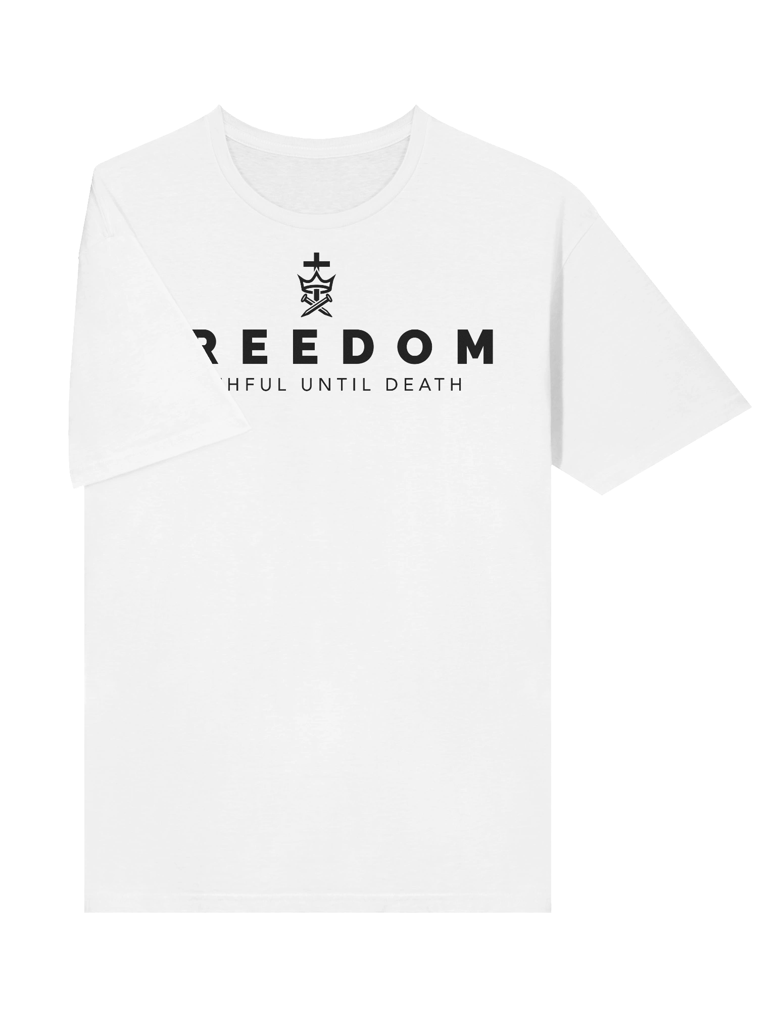 Freedom – Faithful Until Death Shirt (Charlie Kirk Tribute) product image (3)