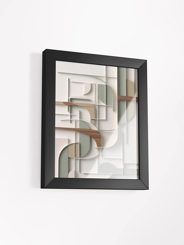 Modern Minimalist Art - Wall Art - Framed - v1 product image (15)