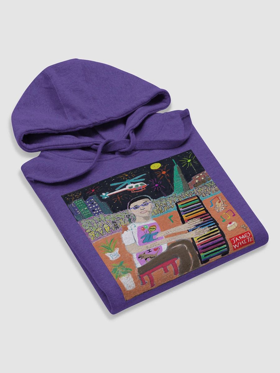 Cotton Heritage Unisex Premium Hoodie: i love piano product image (69)