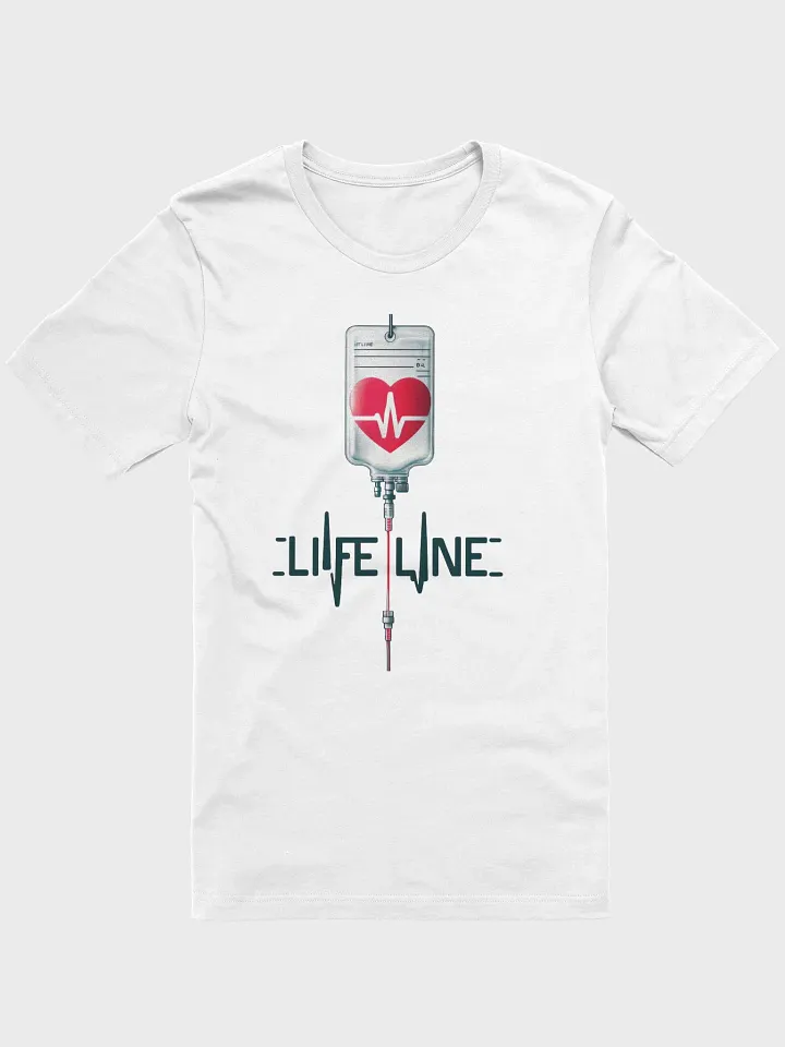 Lifeline Heartbeat IV Bag T-Shirt product image (4)