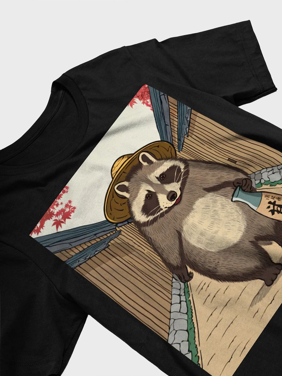 Sake Raccoon Unisex Tee product image (7)