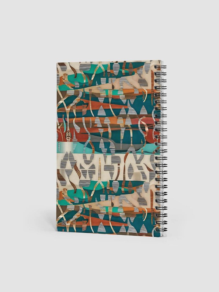 Mayan Inspired Abstract Art Spiral Notebook product image (2)