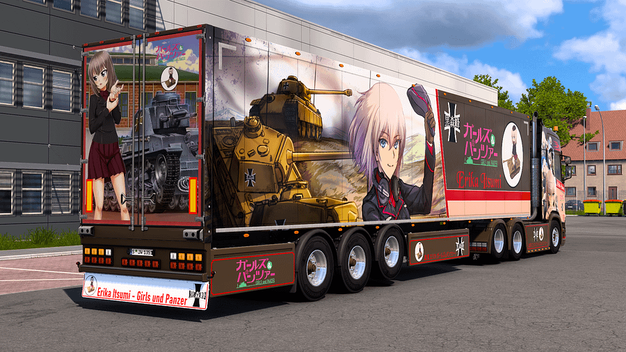 [ETS2] Erika Itsumi - Girls und Panzer [Combo Skin] product image (7)
