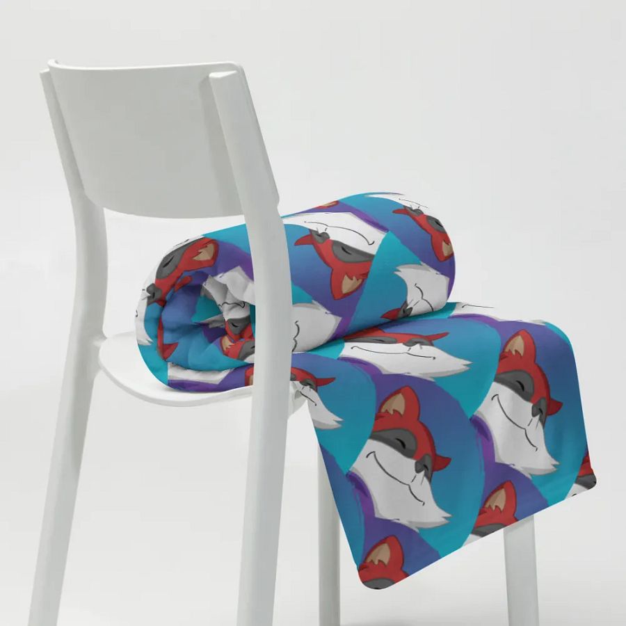 Red Trash Panda Love Blanket product image (20)