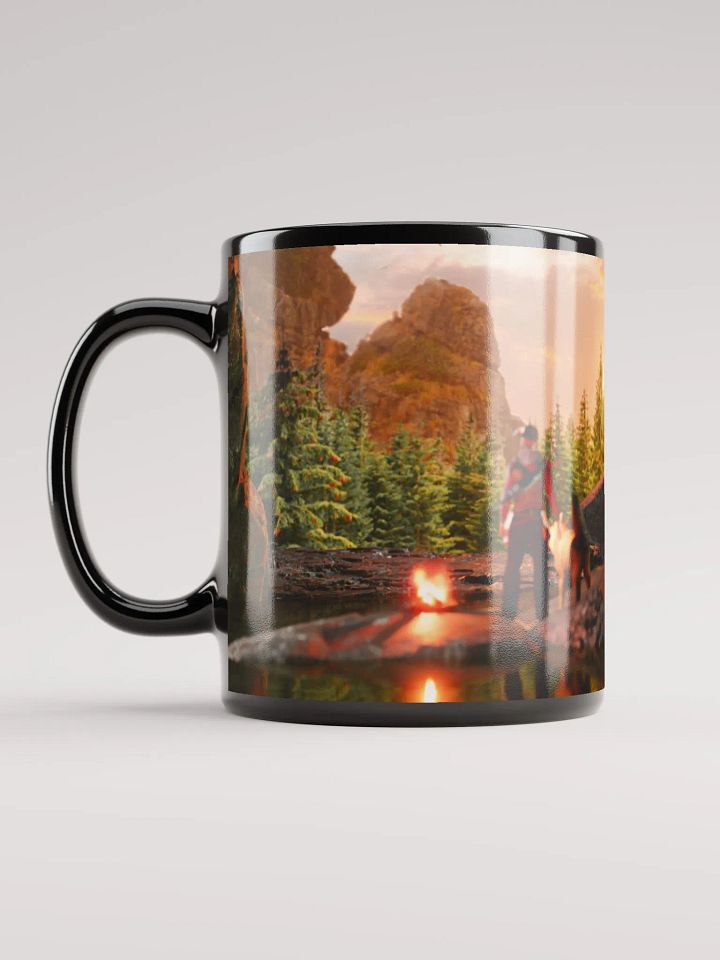 Rock Base Life | Black Glossy Mug product image (1)