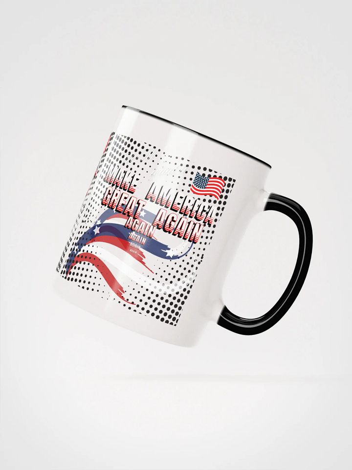 Black Mug Make America Great Again for all the Patriots dads moms product image (3)