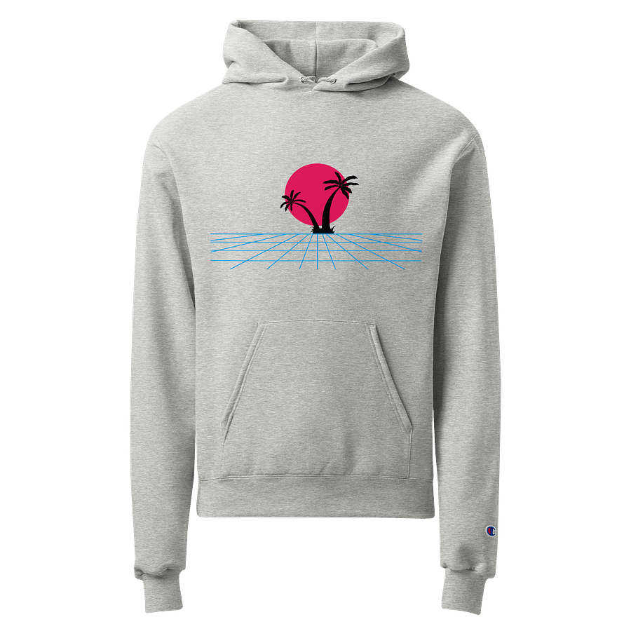 Retro Grid Palm Hoodie product image (1)