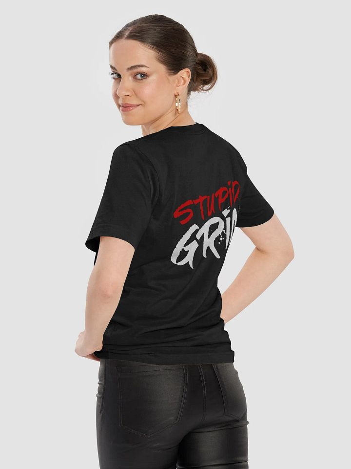 Stupid Grin - Black T Shirt product image (2)