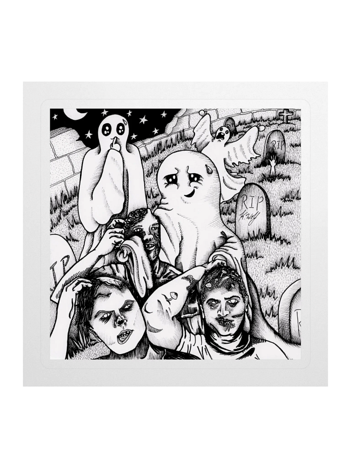 Graveyard Brawl Stickers product image (1)