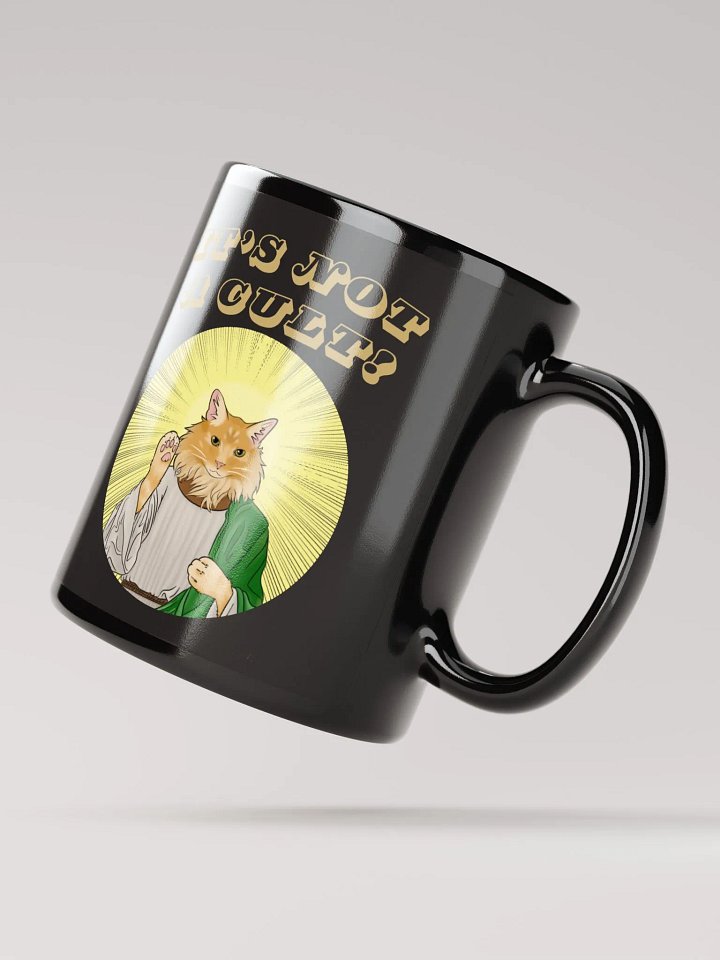 Our Hallowed Floof Caffeination Unit (Dark Mode product image (2)