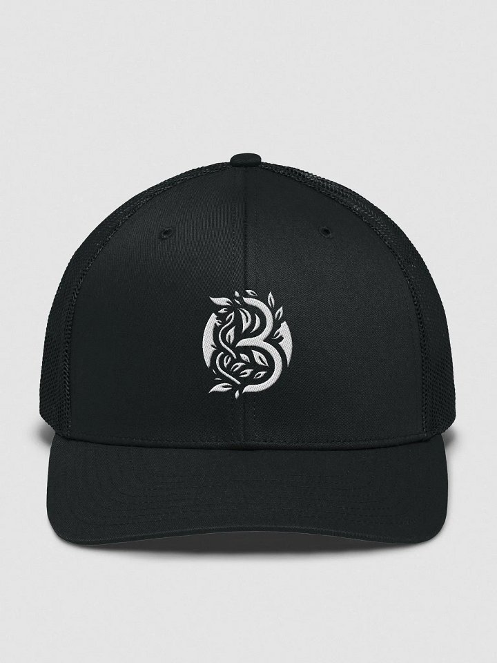 White Logo Trucker Hat product image (6)